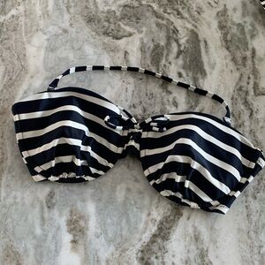 Never worn bandeau bikini top
